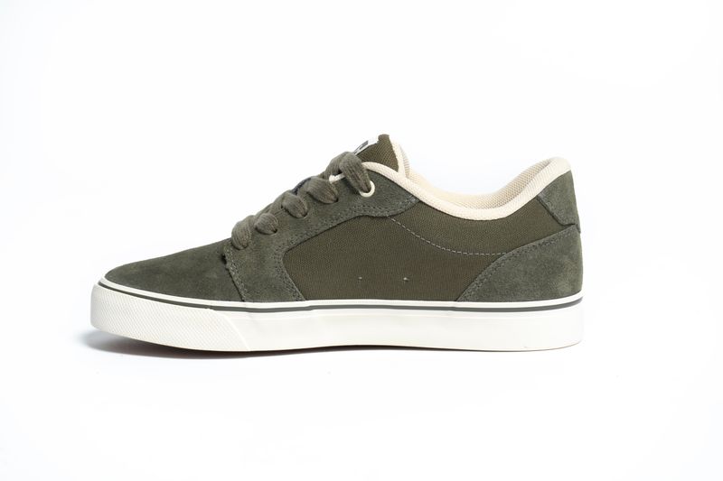 Tenis-DC-Shoes-Anvil-Blast-Olive-Off-White-OLIVE-OFF-WHITE-38