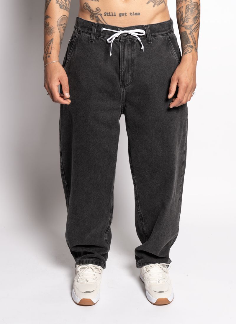 Calca-Jeans-Dc-Shoes-Oversize-Acid-Black-Cinza-Escuro-CINZA-ESCURO-40